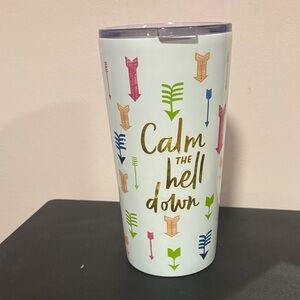 NEW! Hallmark Multicolor Arrow Tumbler